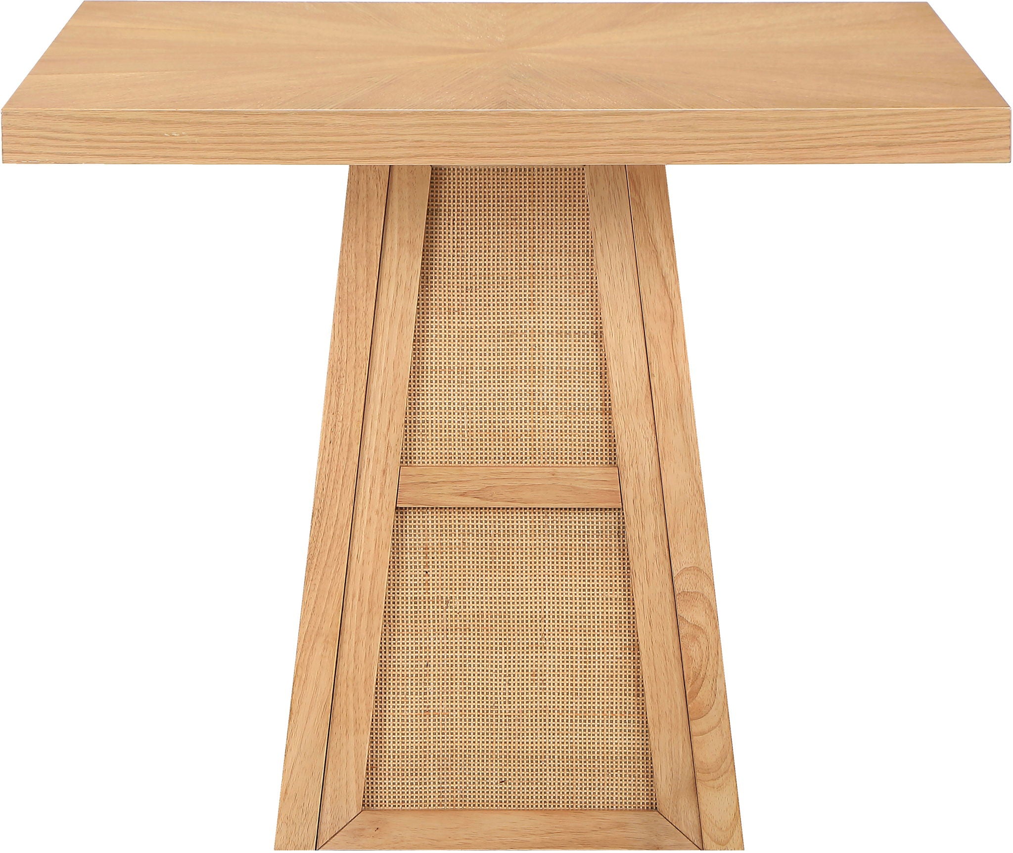 Fenwick - Cane Oak Veneer And Solid Wood Dining Table