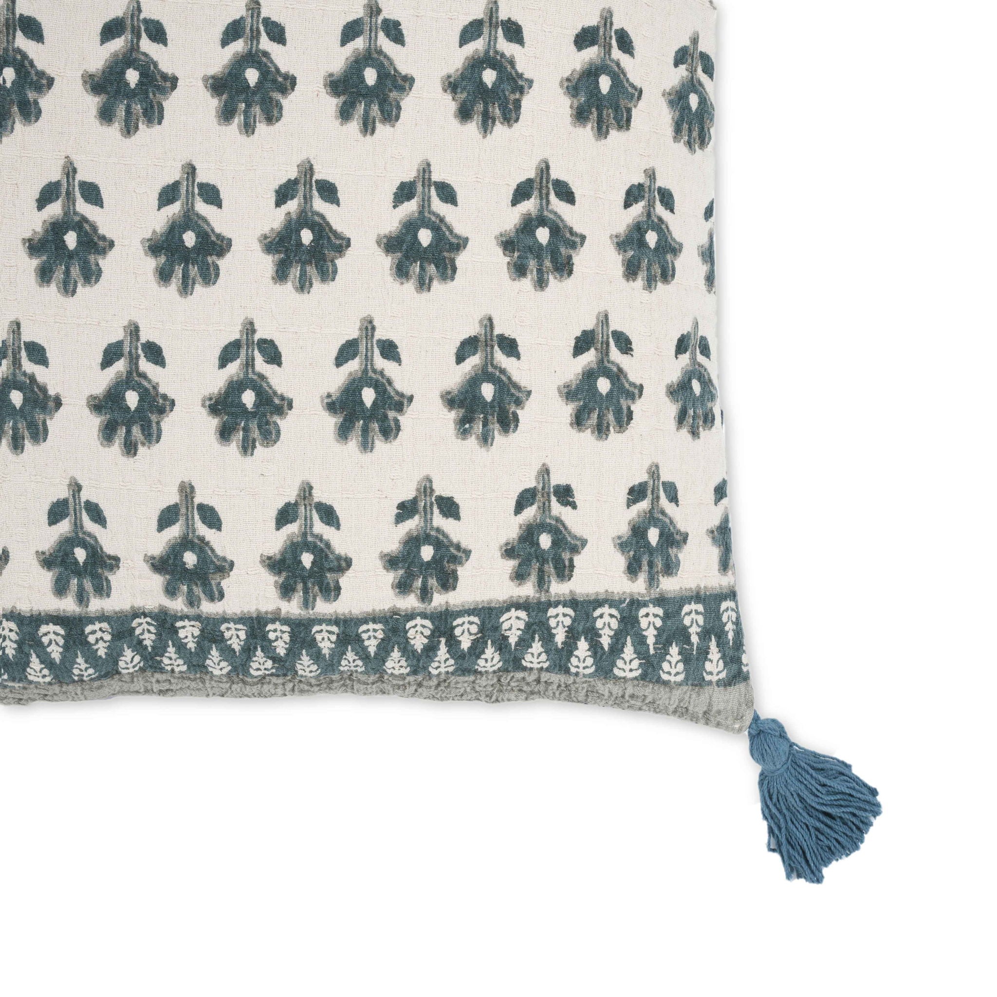 Blossom - Accent Cushion Cover - Blue