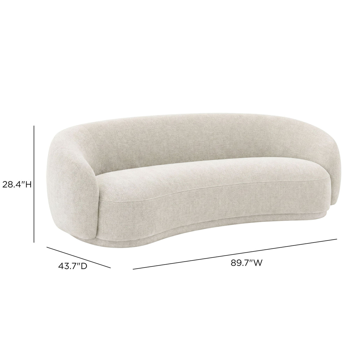 Kendall - 2-Tone Chenille Sofa