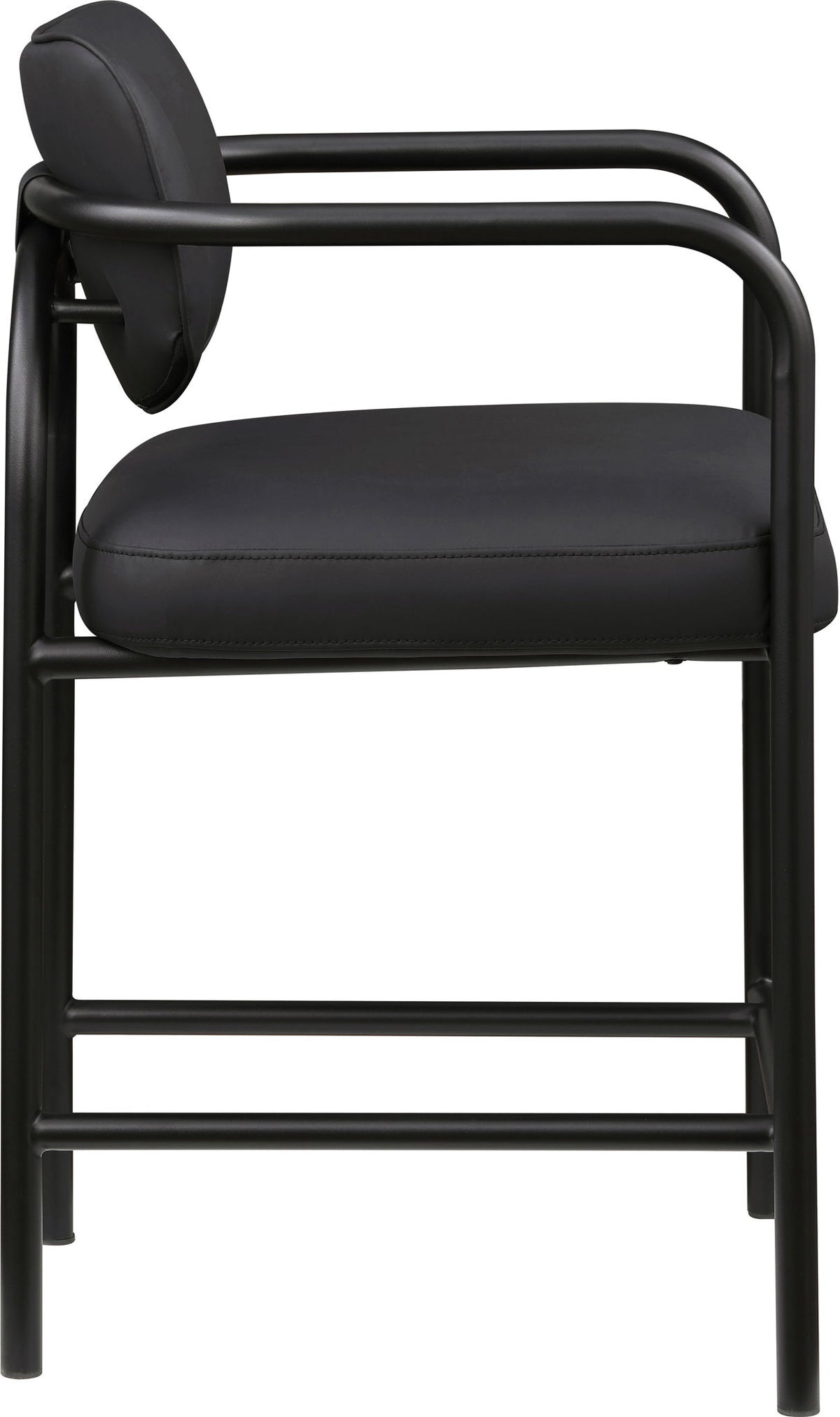 Serava - Vegan Leather Upholstered Bar Stool