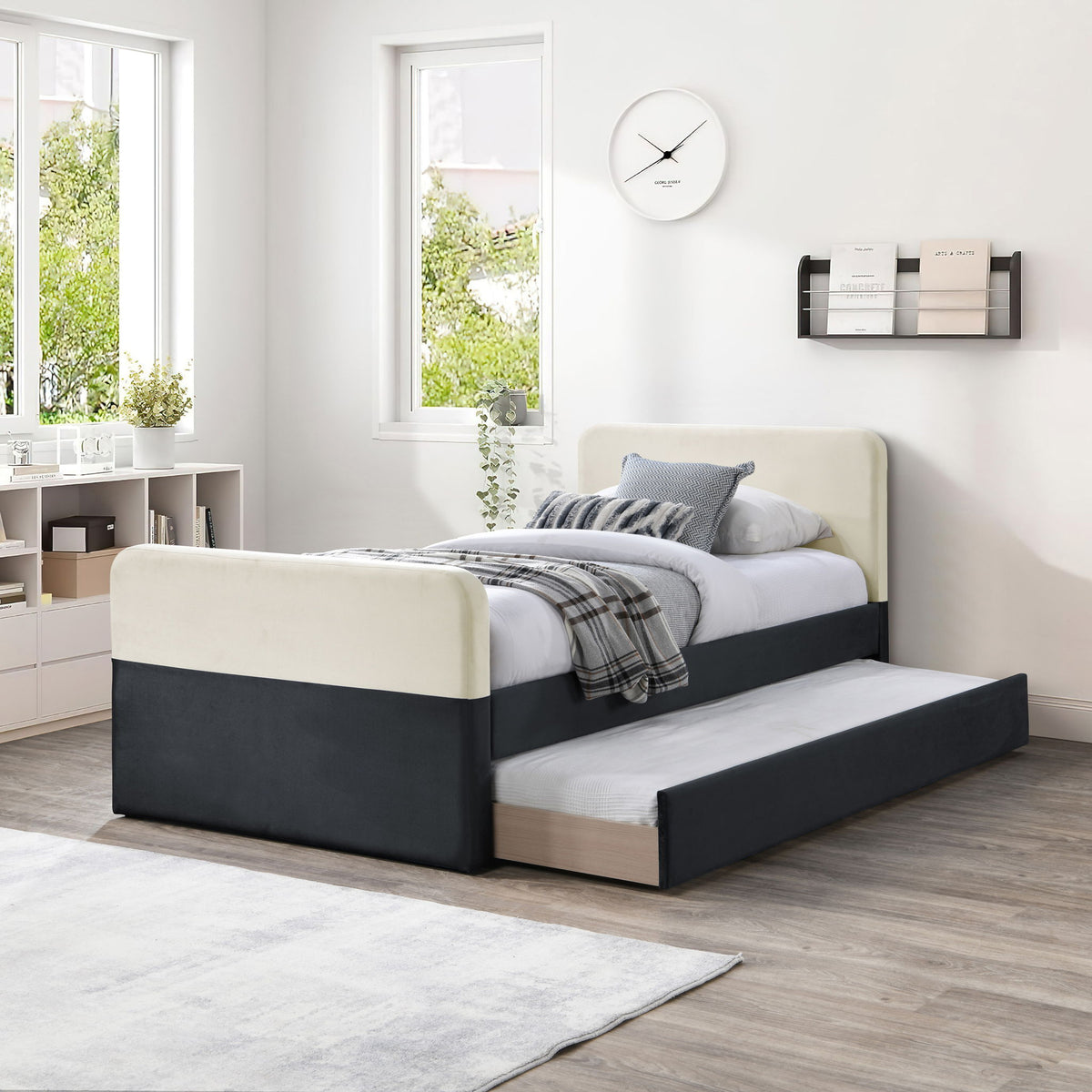 Ivy - Twin Trundle / Storage Bed