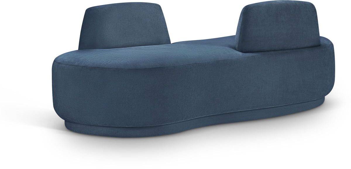 Argyle - Chenille Fabric Chaise / Loveseat