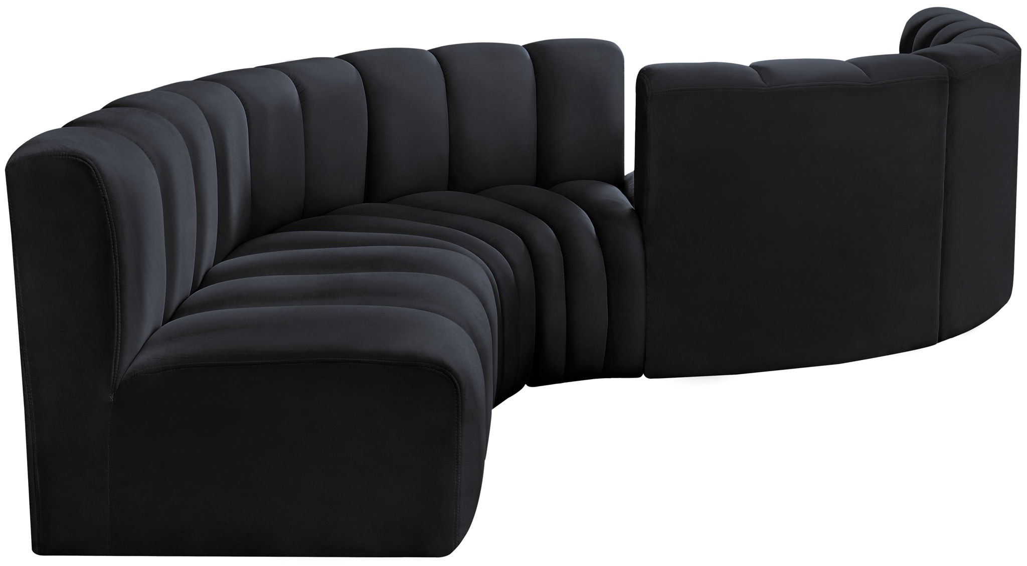 Arc - Velvet 6 Piece Modular Sofa