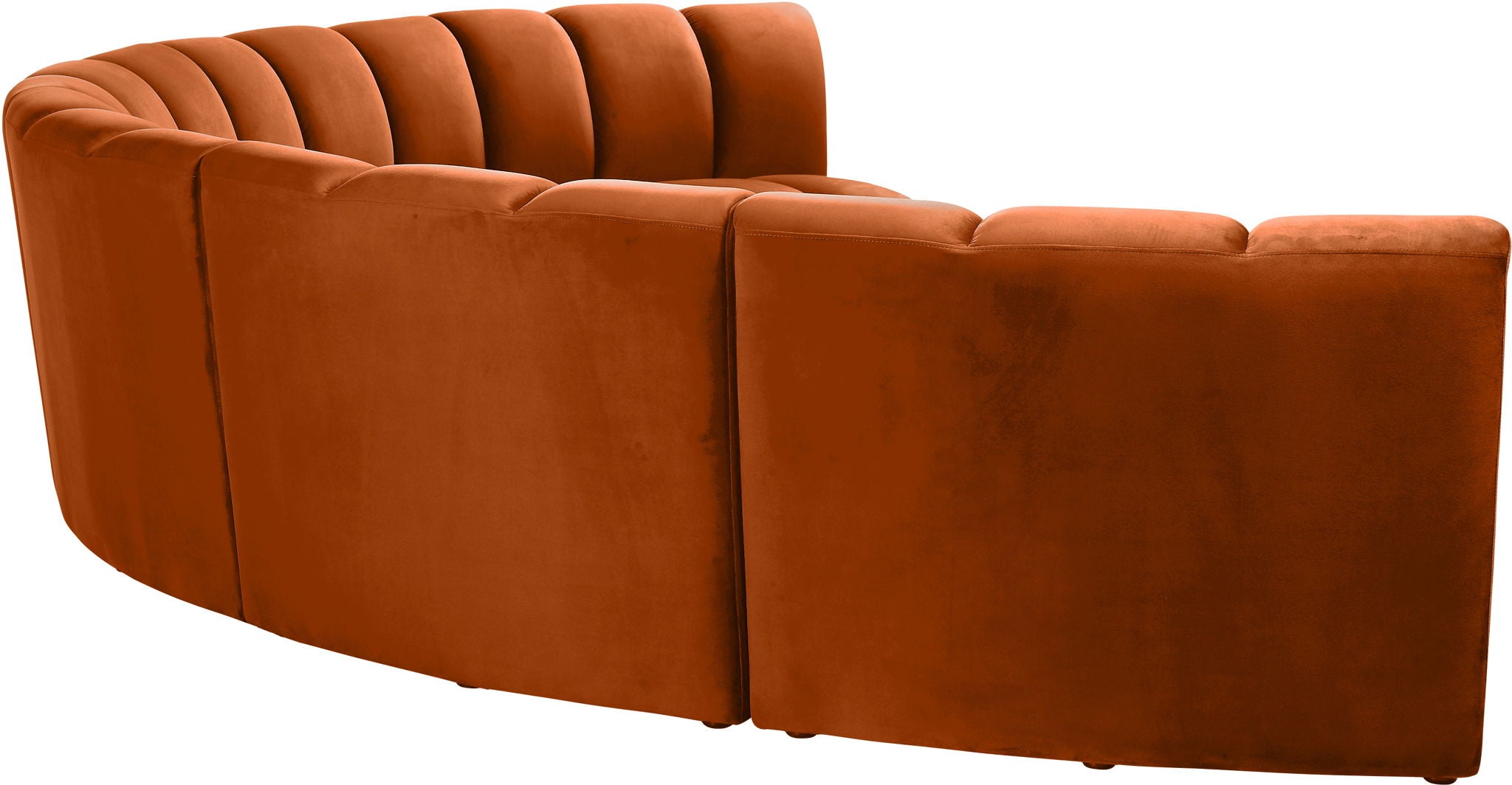 Infinity - 6 Piece Velvet Modular Sectional