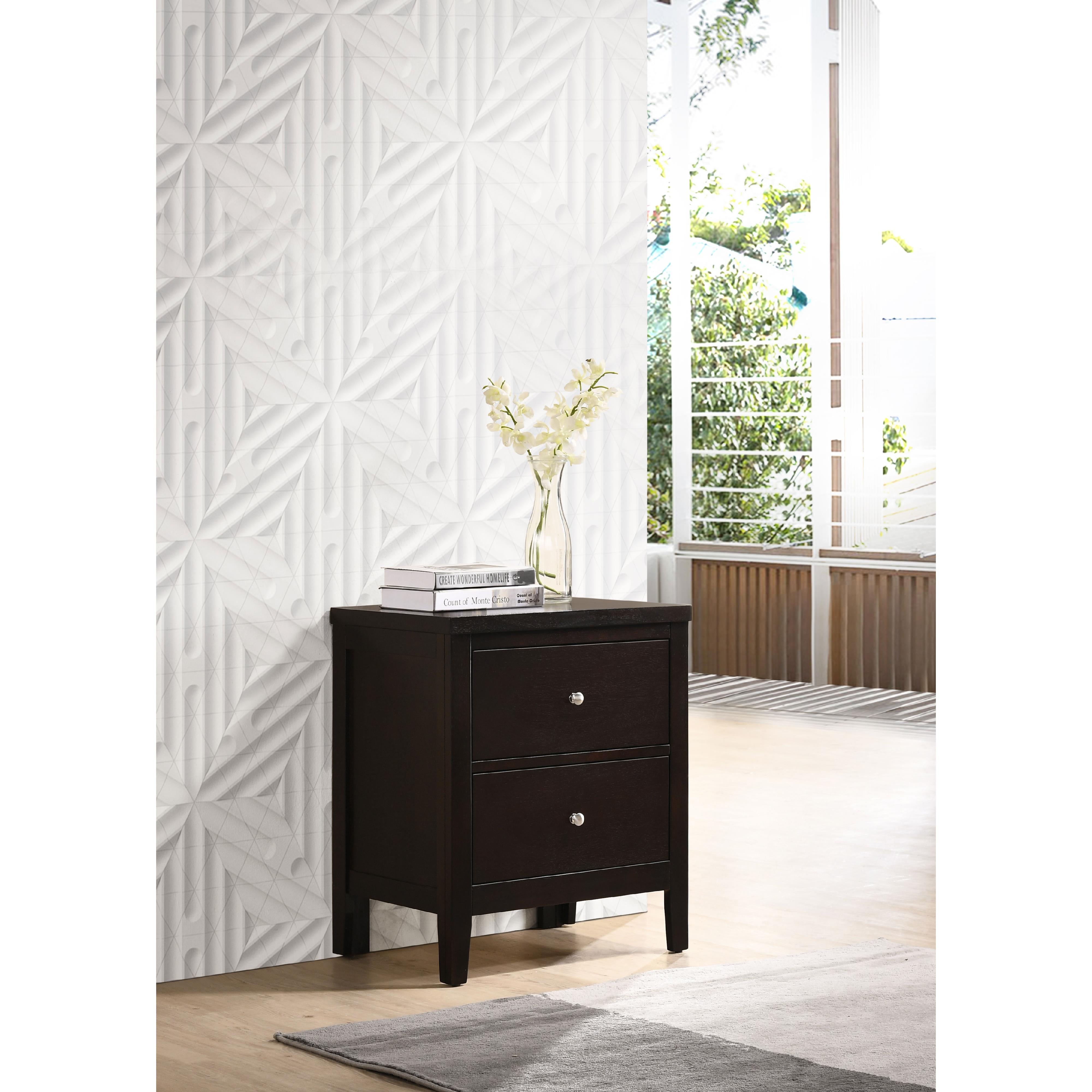 Diamond Modern Furniture COA Carlton 2-Drawer Nightstand 202092 IMAGE 10