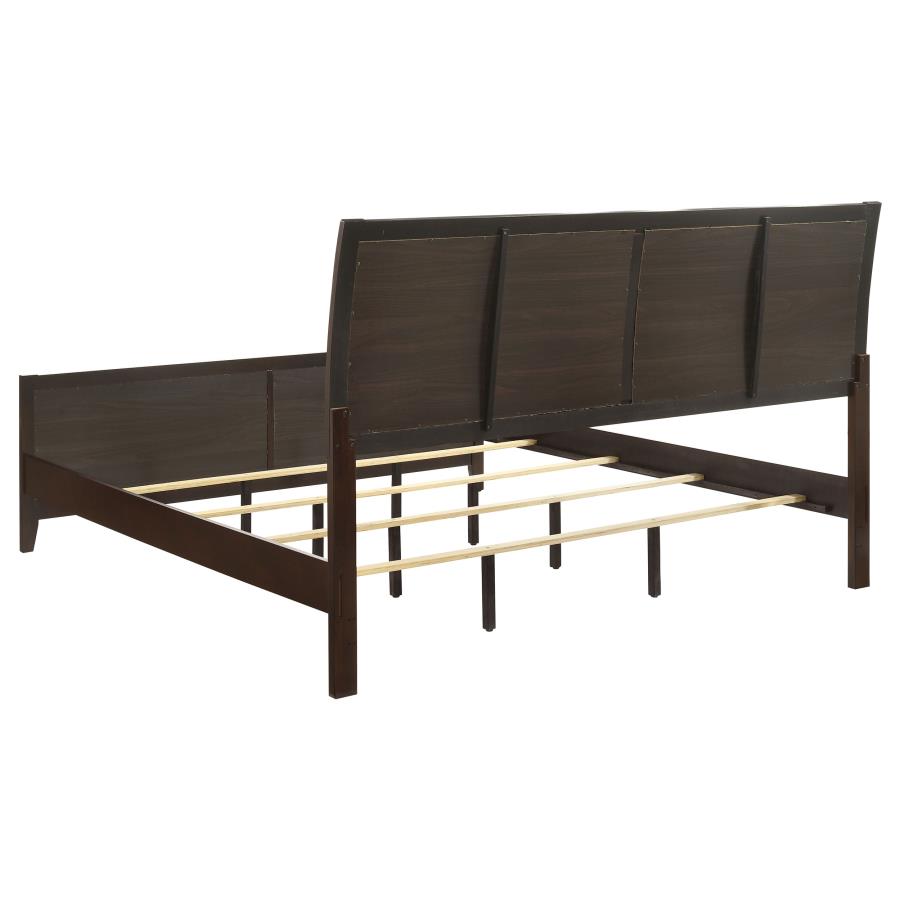 Carlton 5-piece Eastern King Bedroom Set Cappuccino