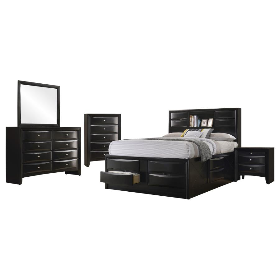 Briana 5-piece Queen Bedroom Set Black