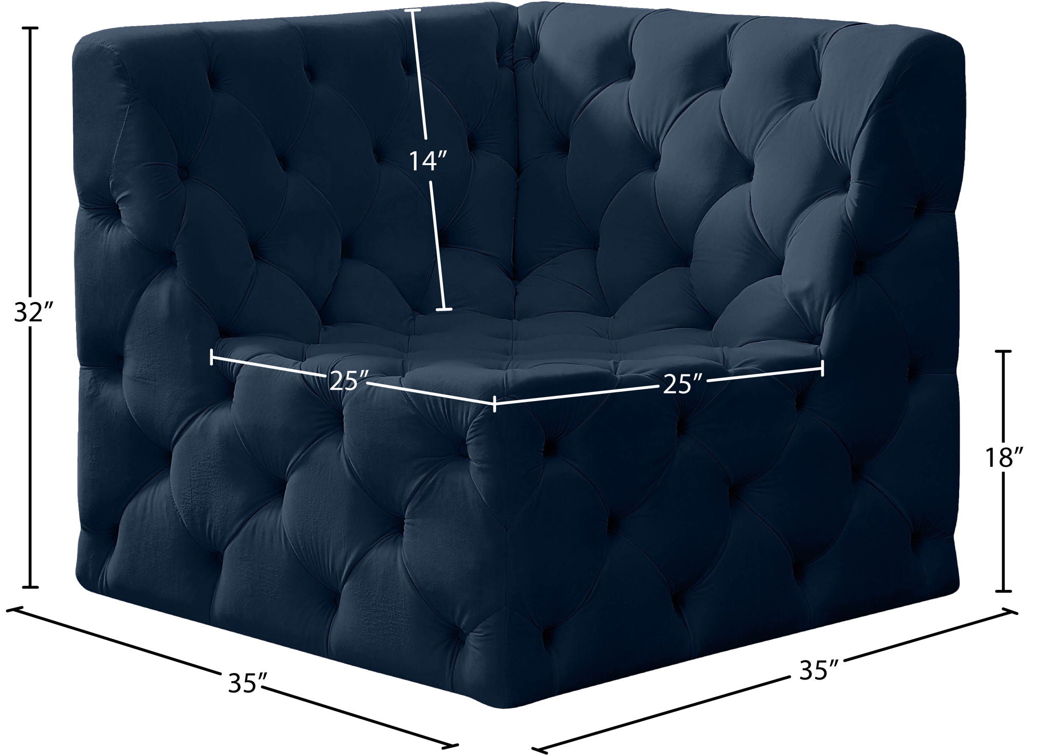 Tuft - Corner Chair