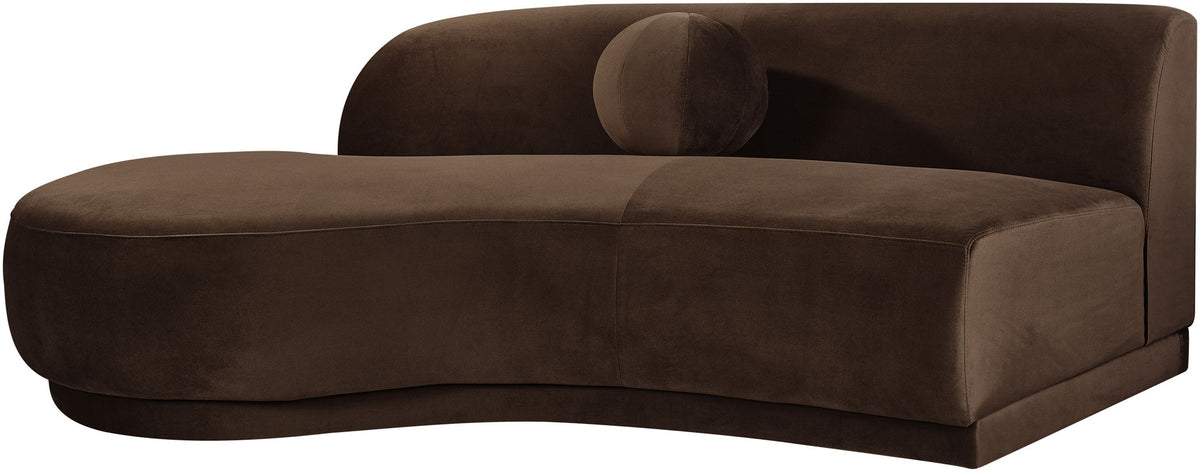 Avra - 86" Velvet Performance Fabric Upholstered Sofa