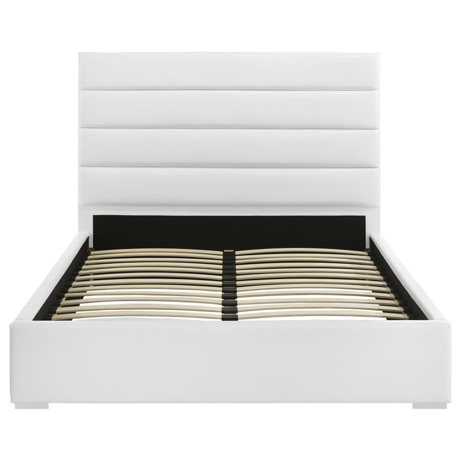 Felicity 53-inch Upholstered California King Bed White