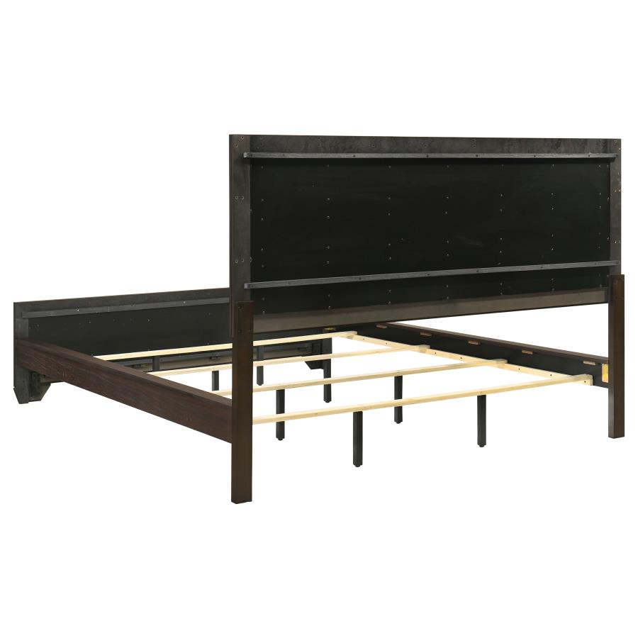 Kauffman 5-piece California King Bedroom Set Dark Cocoa