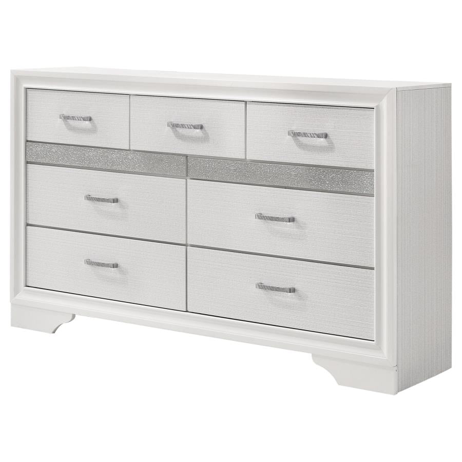 Miranda 9-drawer Dresser White