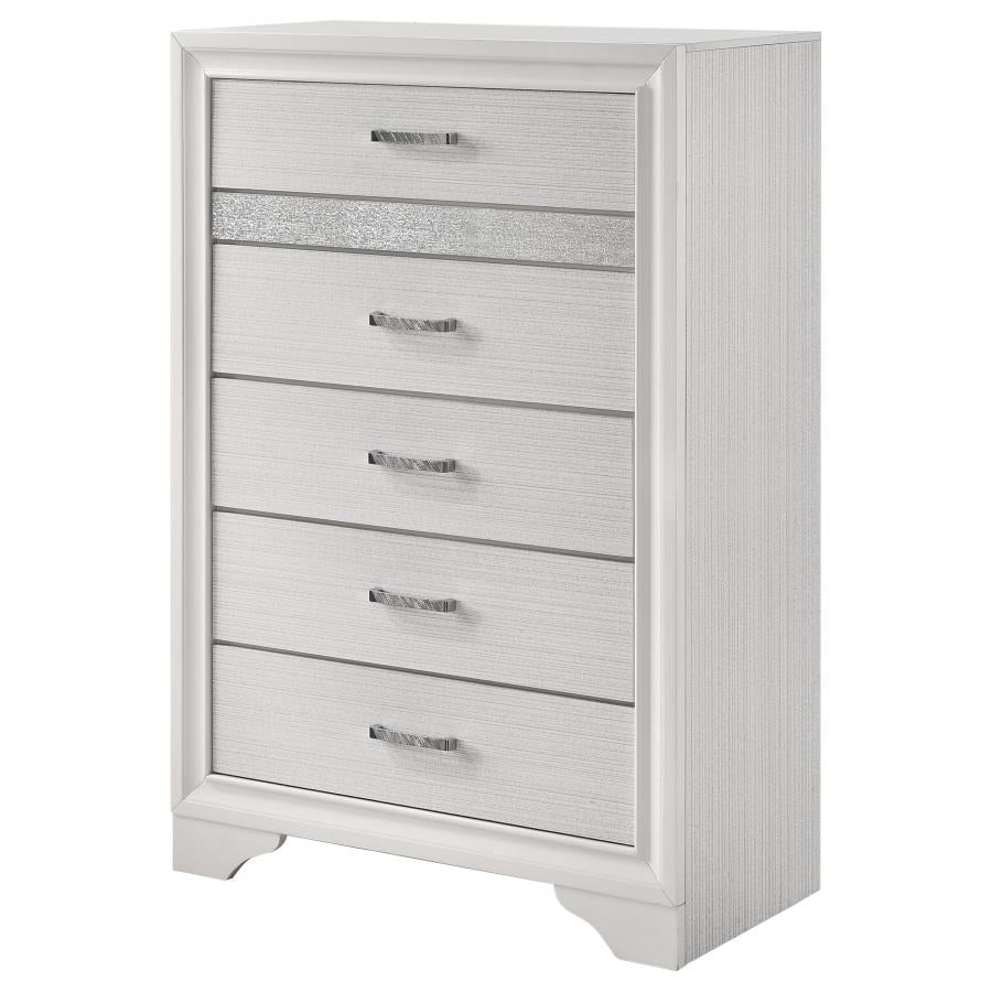 Miranda 6-drawer Bedroom Chest White