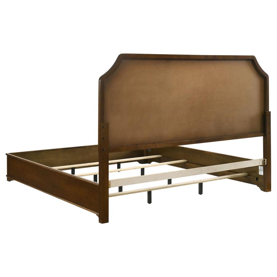 Garland 5-piece Eastern King Bedroom Set Brown Cherry