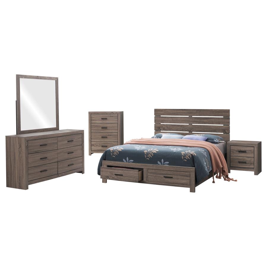 Brantford 5-piece Bedroom Set Barrel Oak
