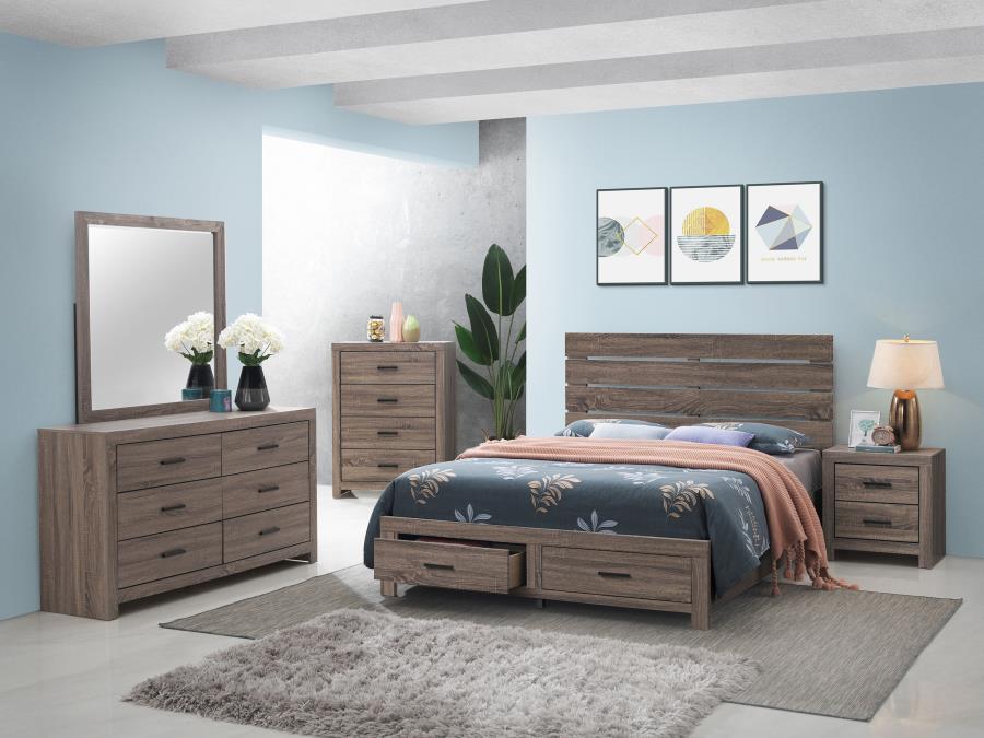 Brantford 5-piece Bedroom Set Barrel Oak