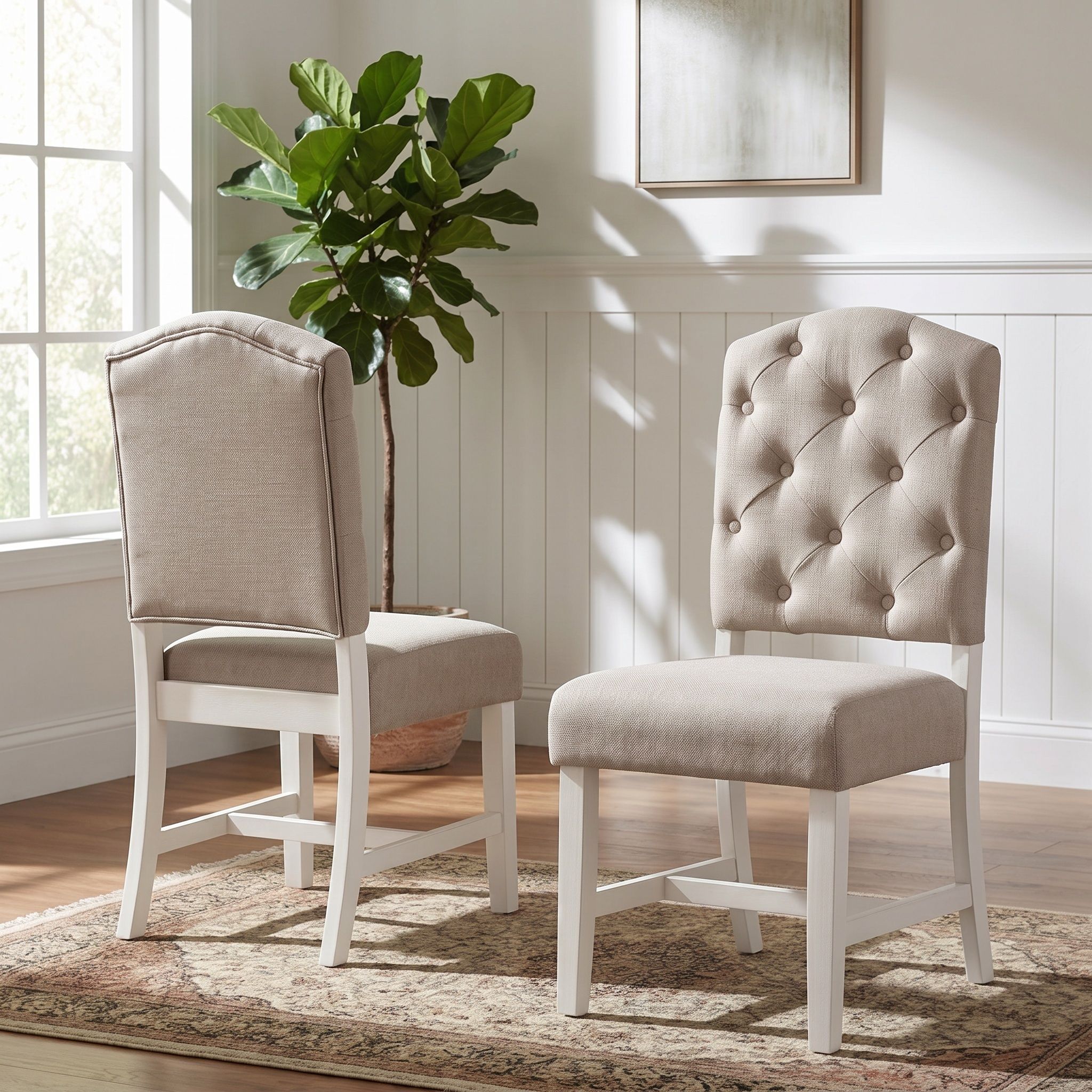 Retro Style Dining Chair Set