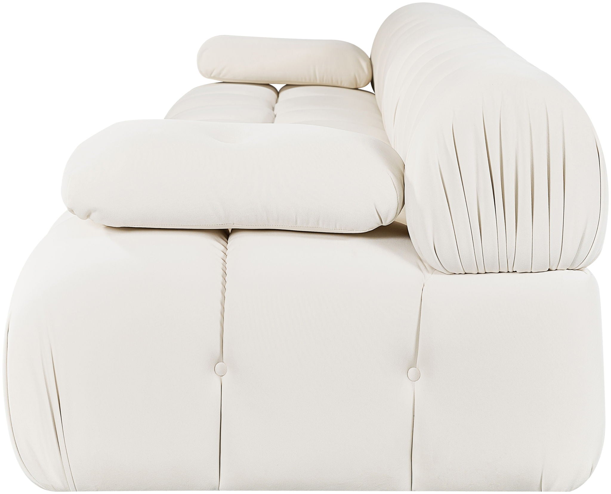 Orin - Velvet 4 Piece Modular Sofa