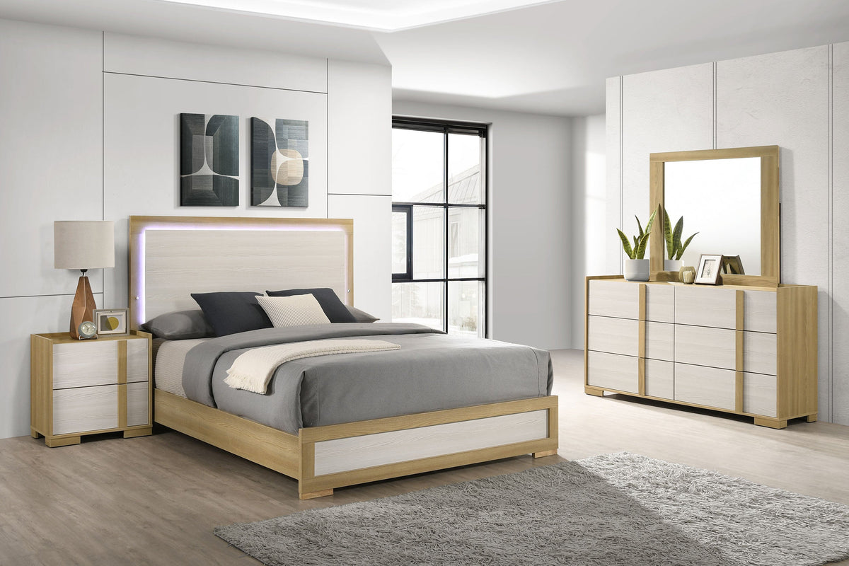 Hyland 4-piece Bedroom Set Natural