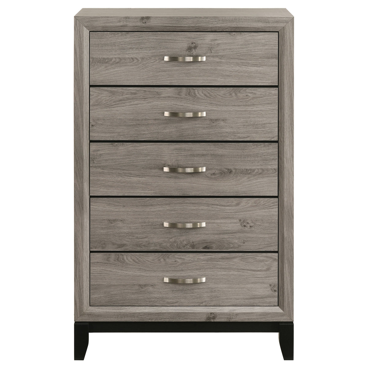 Valen 5-drawer Bedroom Chest of Drawers Light Taupe