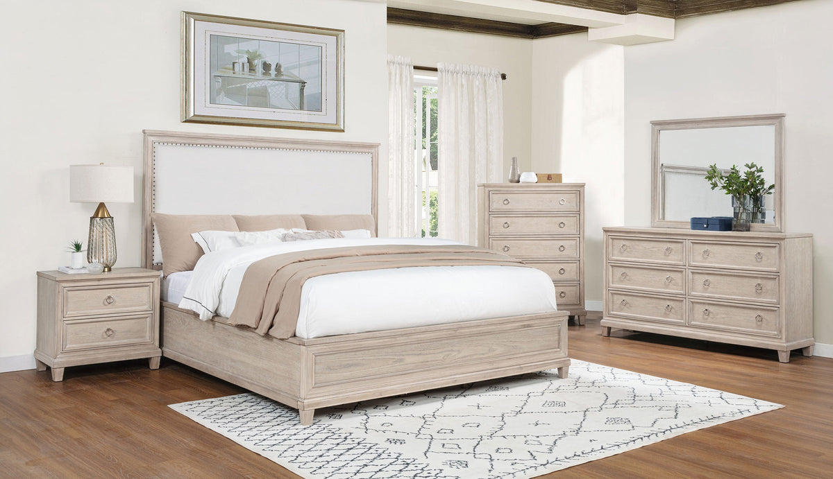 Pembroke 5-piece Bedroom Set Washed Oak