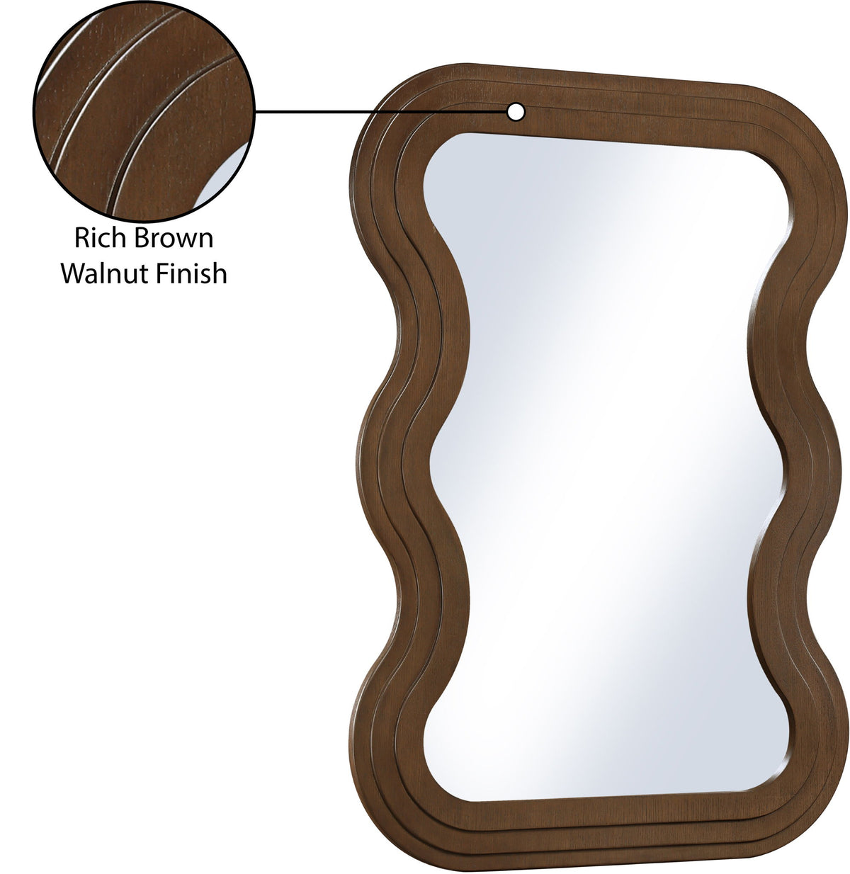 Bellagio - Oak Veneer Mirror