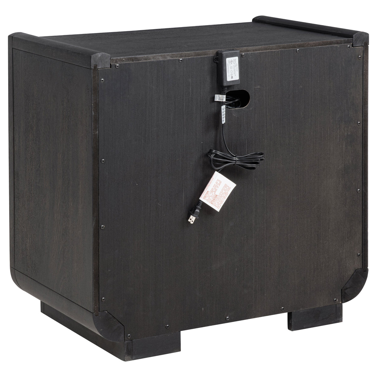Leandro 4-piece Bedroom Set Burnished Black