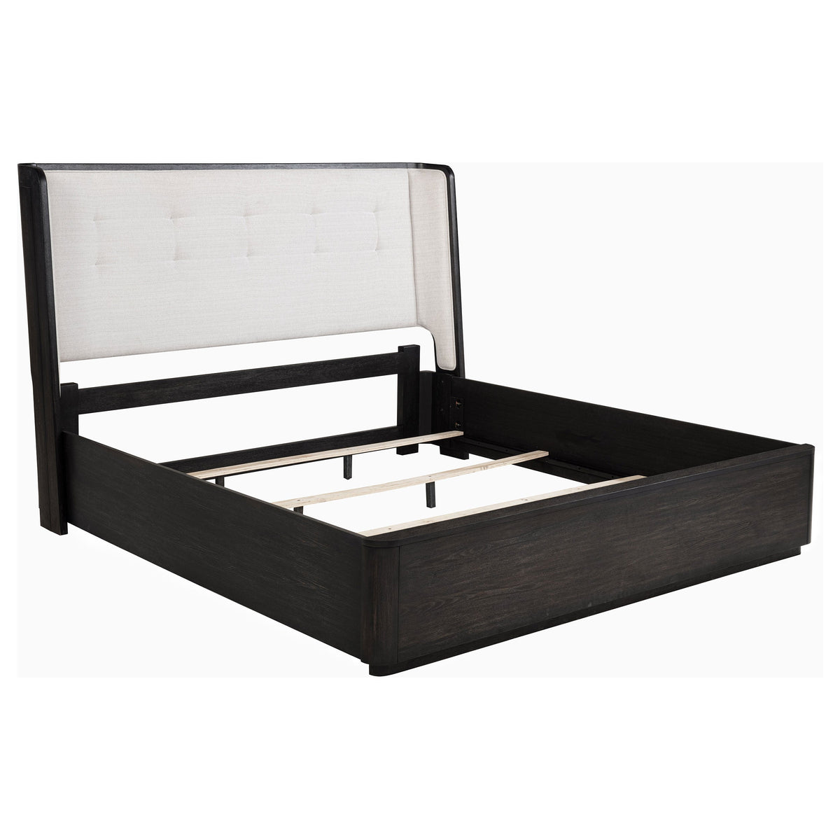 Leandro 5-piece Bedroom Set Burnished Black