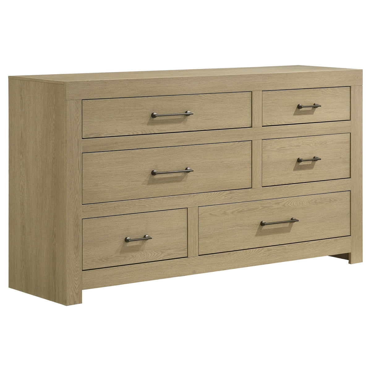 Hendricks 5-piece Bedroom Set Light Oak