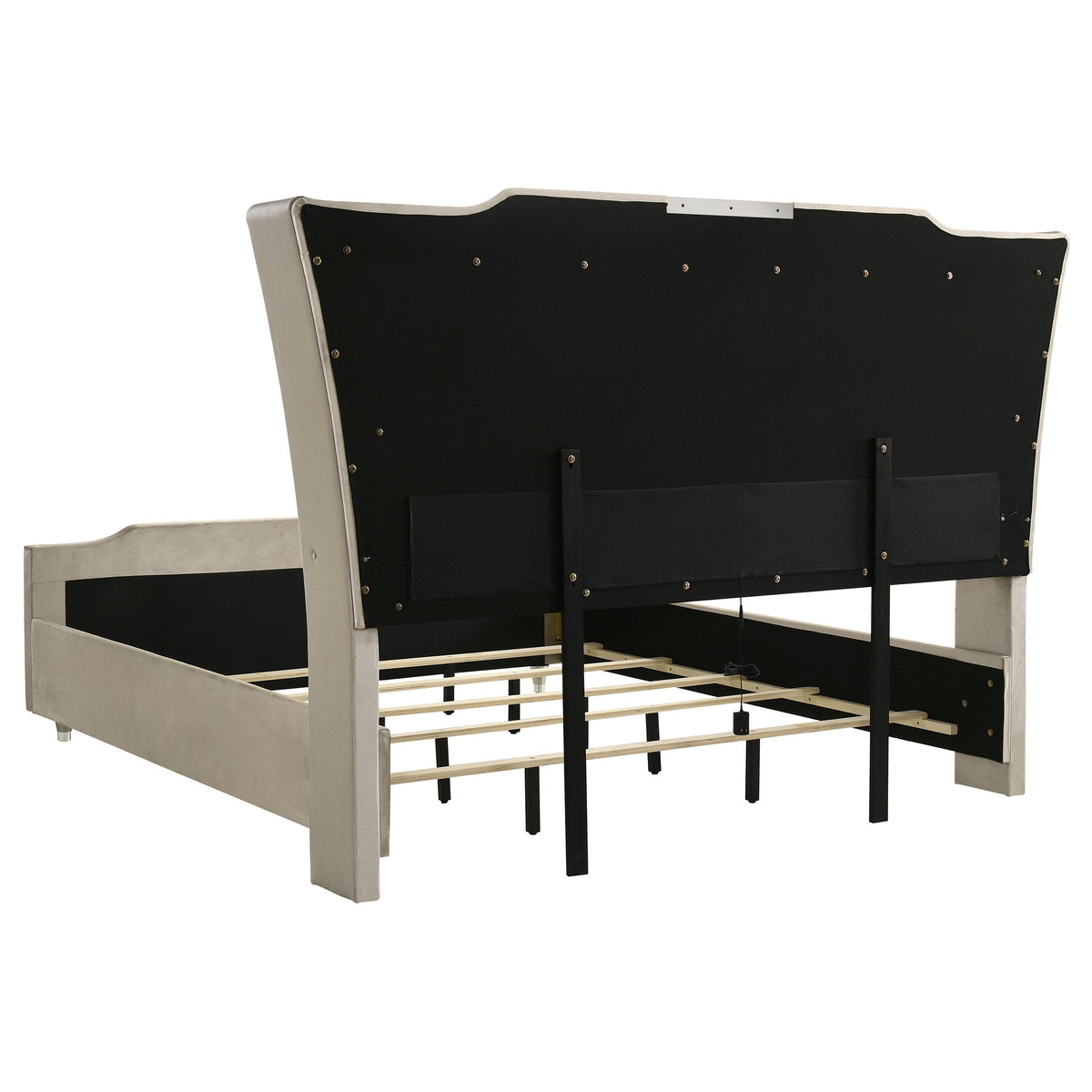 Lorient 5-piece Bedroom Set Ivory and Camel