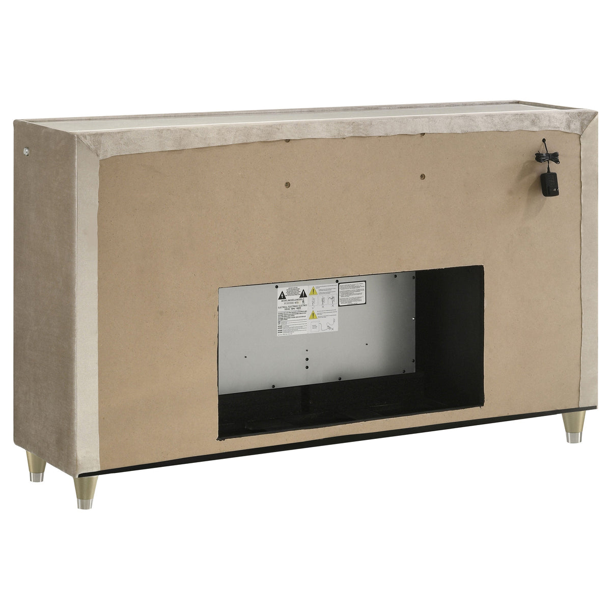 Lorient 5-piece Bedroom Set Ivory and Camel