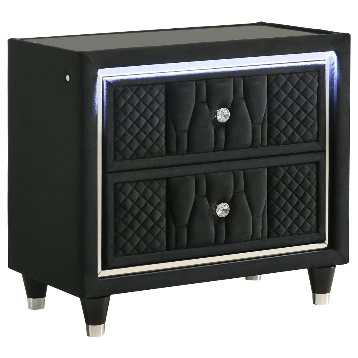 Lorient 4-piece Bedroom Set Black