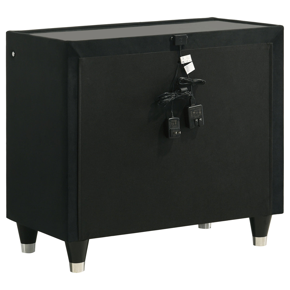 Lorient 4-piece Bedroom Set Black