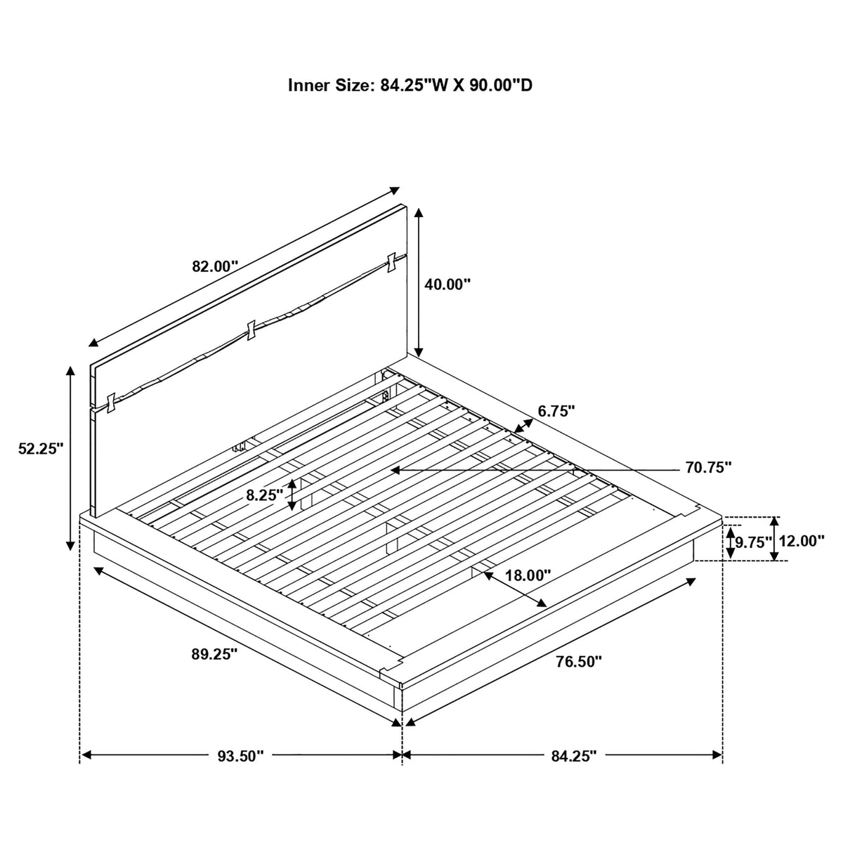 Winslow 5-piece Bedroom Set Smokey Walnut