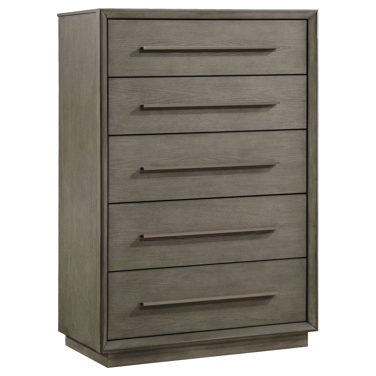 Durango 5-Piece Queen Bedroom Set in Taupe Oak