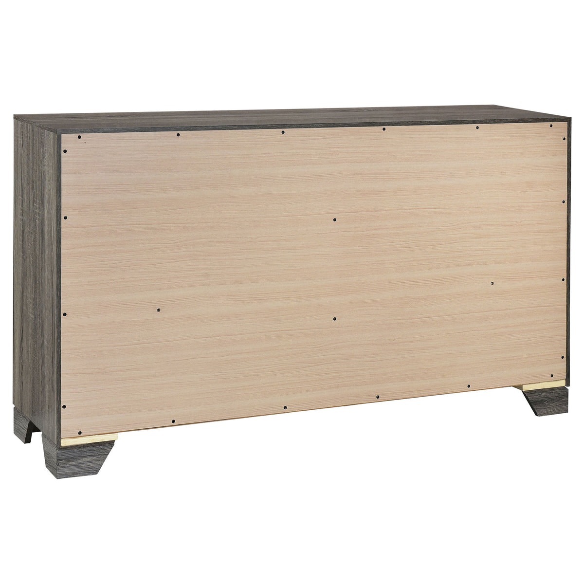Wright 5-piece Bedroom Set Brown Oak