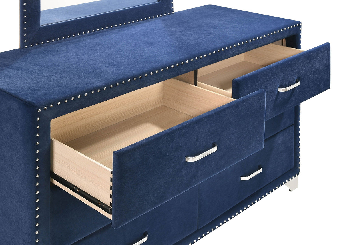 Melody 4-piece Bedroom Set Pacific Blue