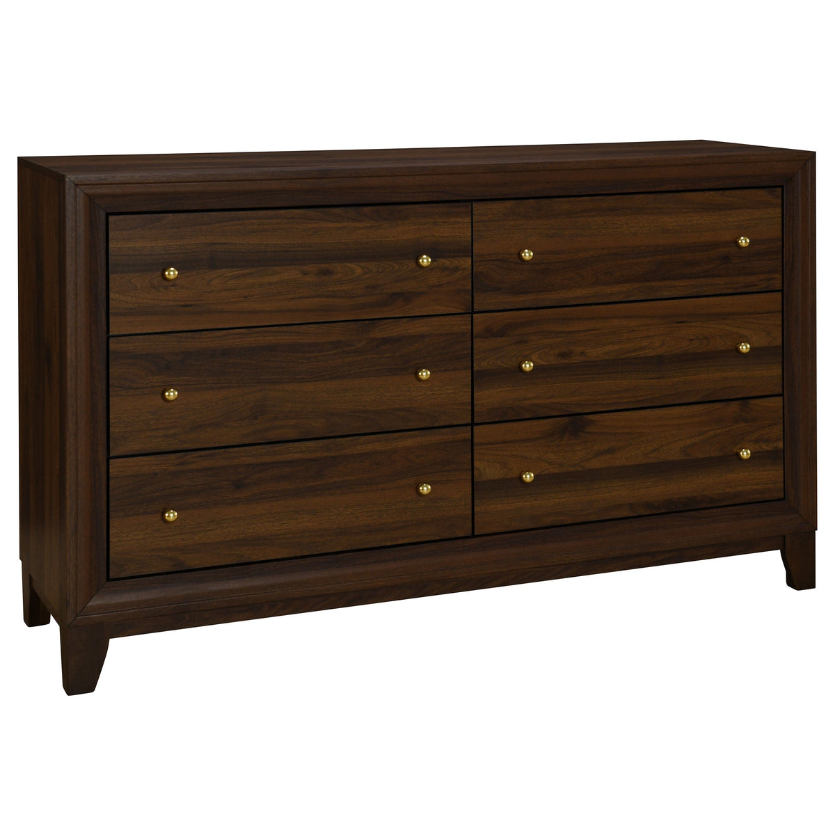Welsley 5-piece Bedroom Set Walnut