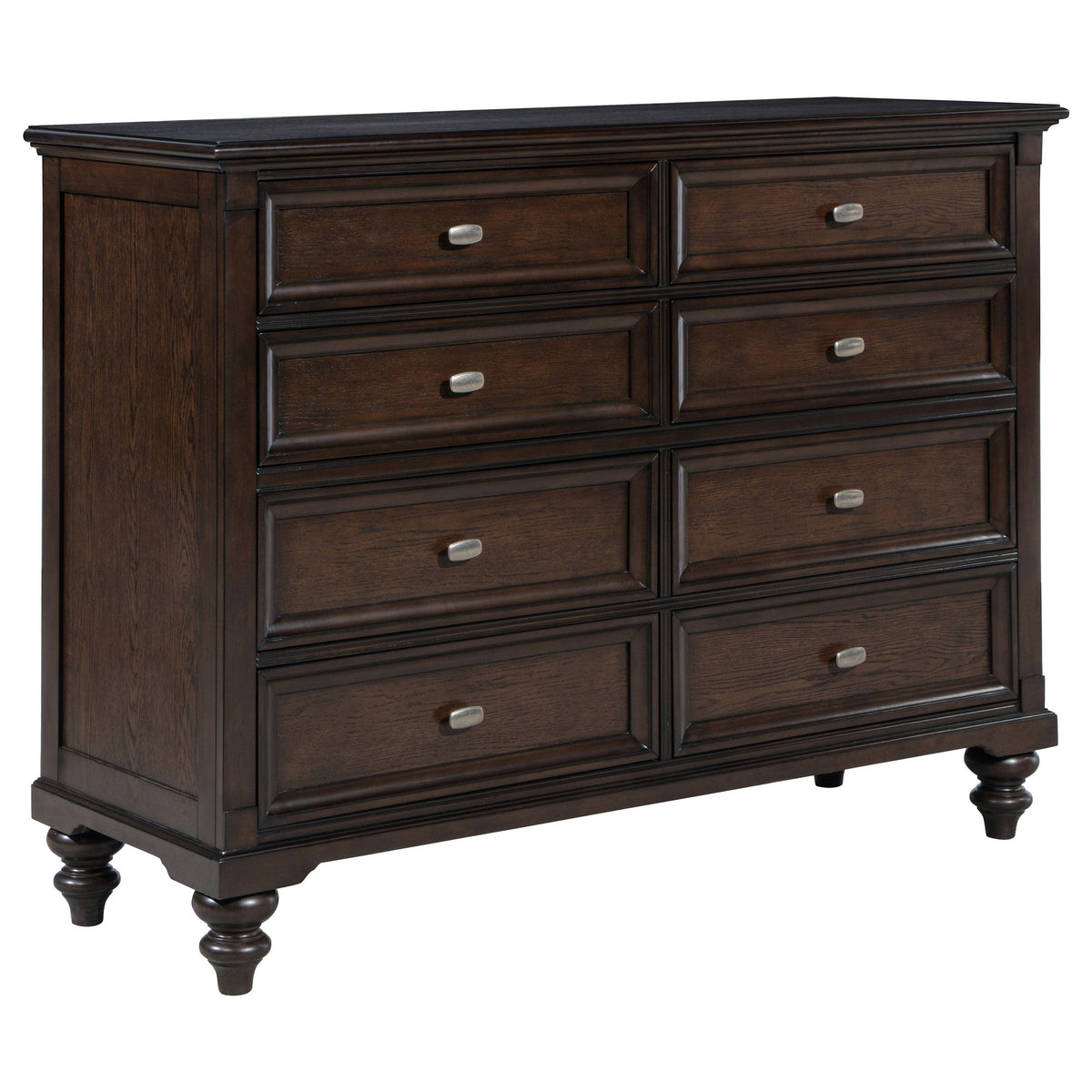 Andover 4-piece Bedroom Set Dark Oak