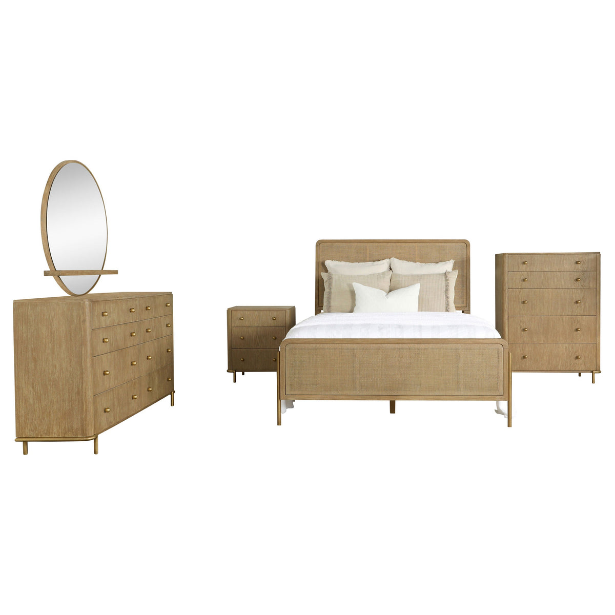 Arini 5-piece Bedroom Set Sand Wash