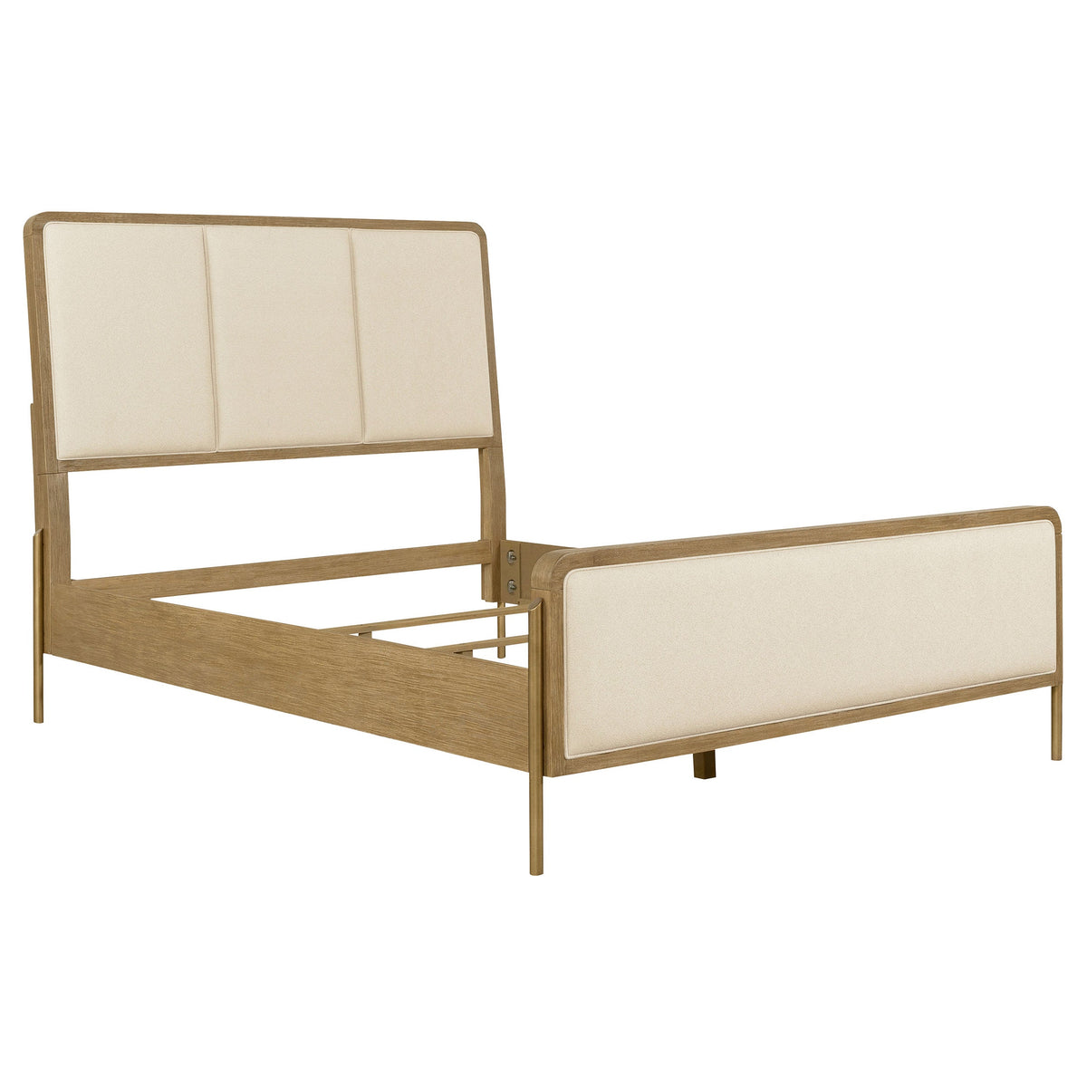 Arini 5-piece Bedroom Set Cream and Sand Wash