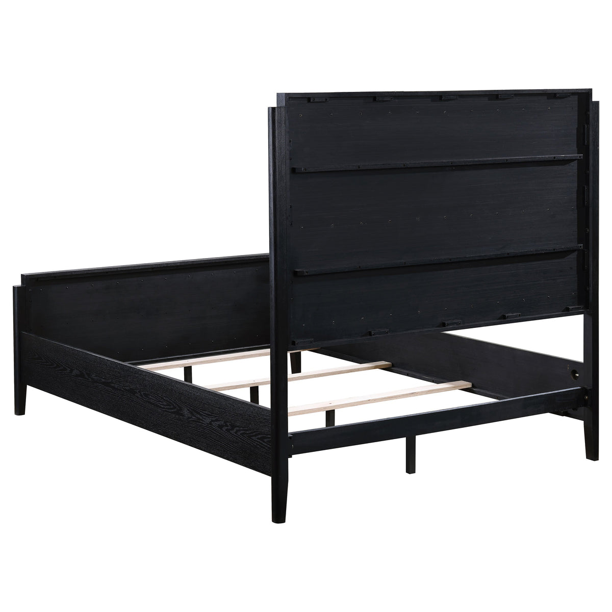 Brookmead 5-piece Upholstered Bedroom Set Black