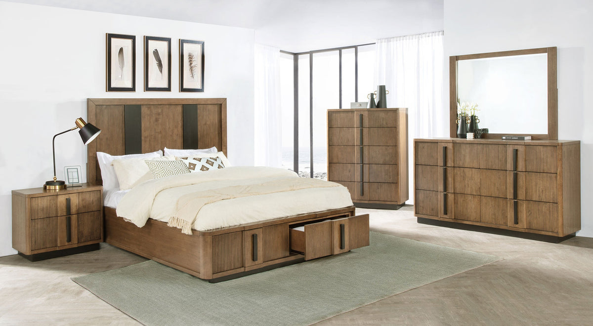 Terrace 5-piece Bedroom Set Ash Brown