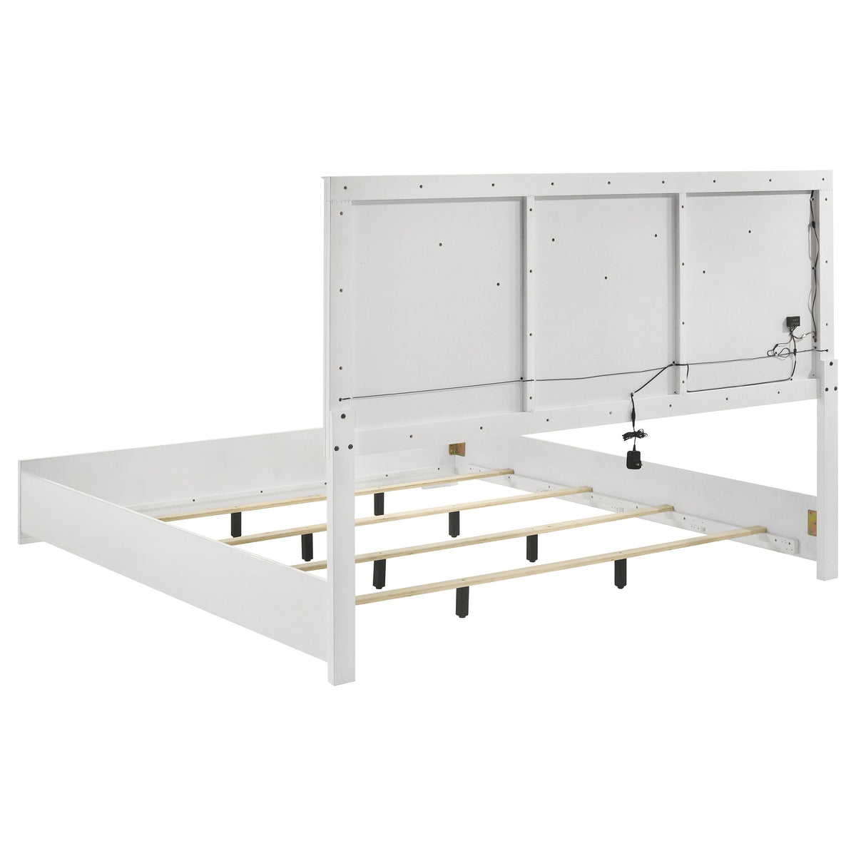 Ives 5-piece Bedroom Set White High Gloss