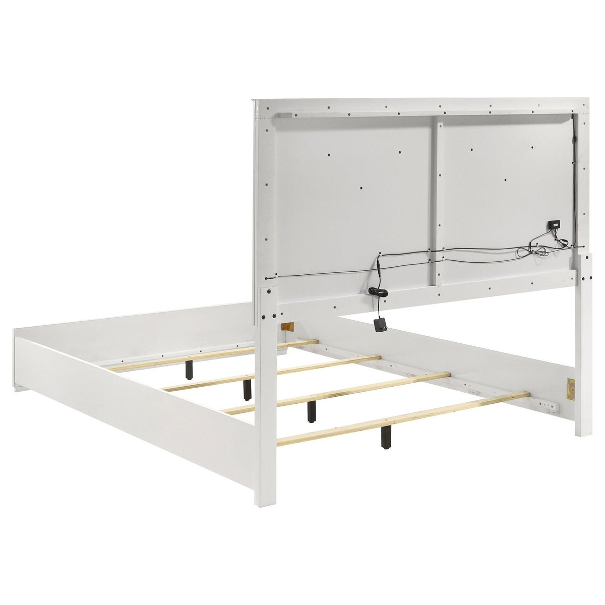 Ives 5-piece Bedroom Set White High Gloss