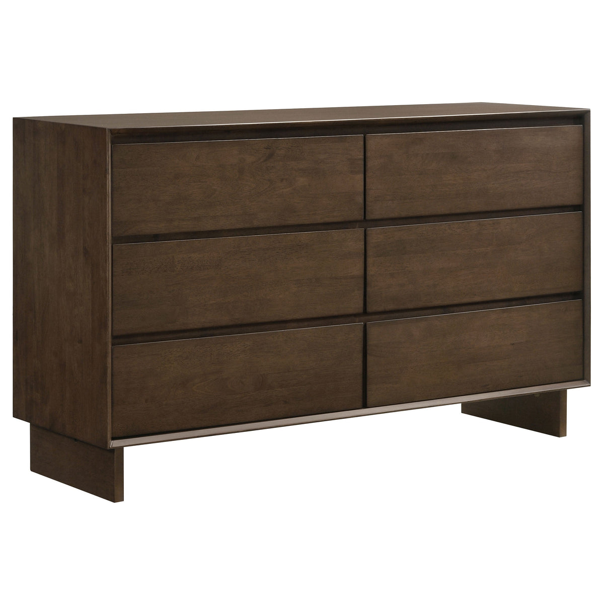Glenwood 5-piece Bedroom Set Warm Brown