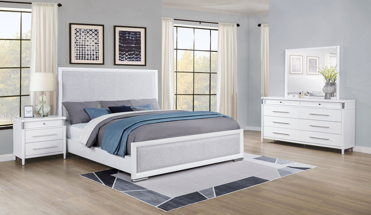 Gracemont 4-piece Bedroom Set White