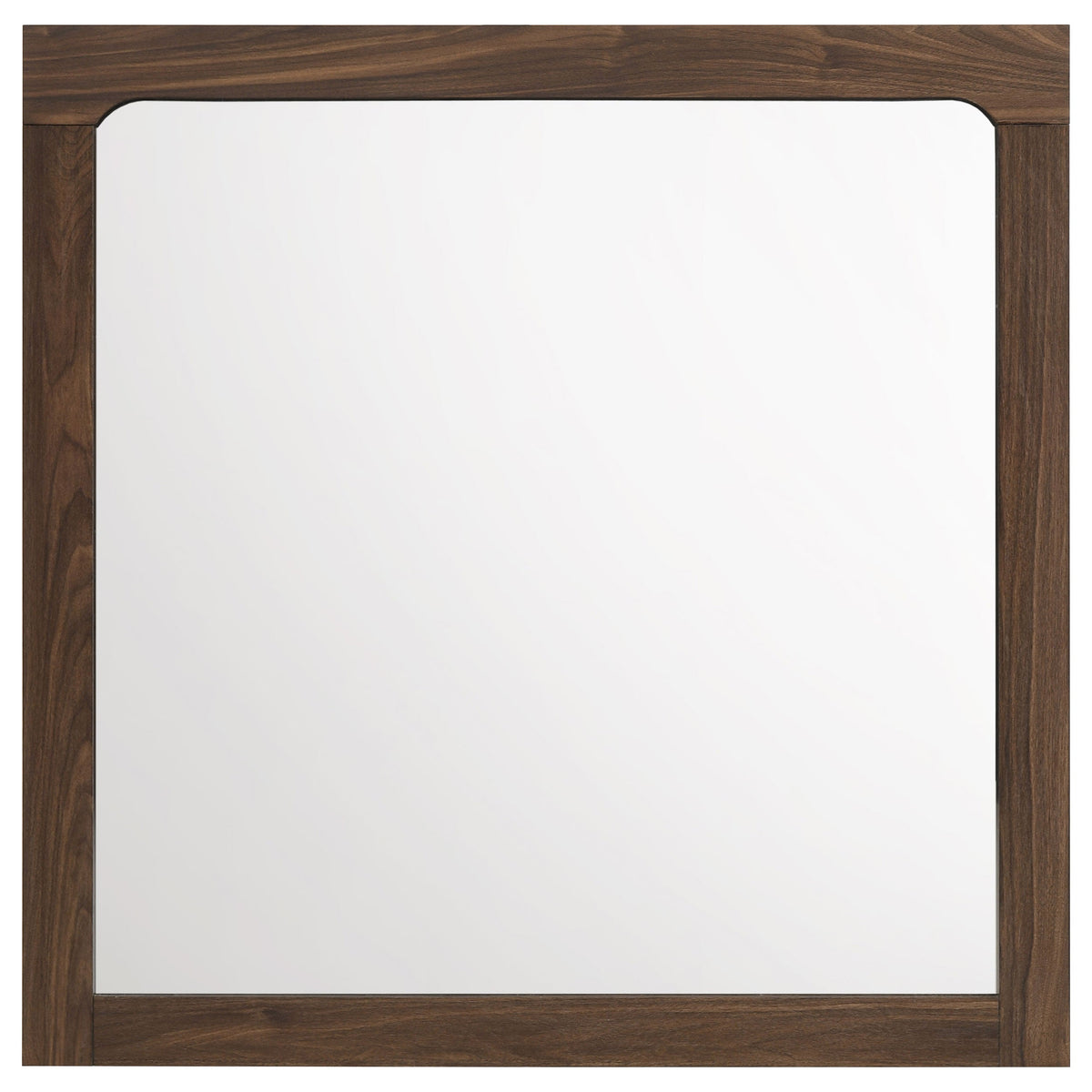 Etienne Square Dresser Mirror Walnut