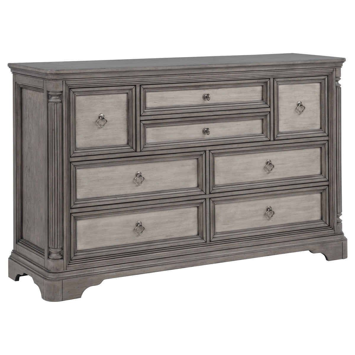Cresswell 4-piece Bedroom Set Weathered Taupe