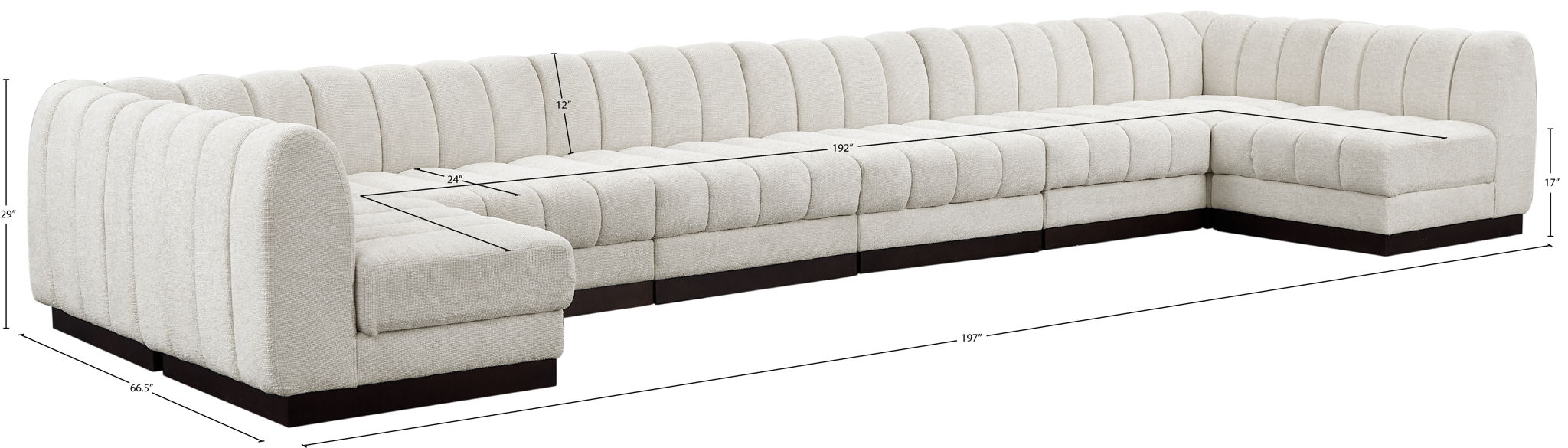 Quinn - 8 Piece Modular Sectional
